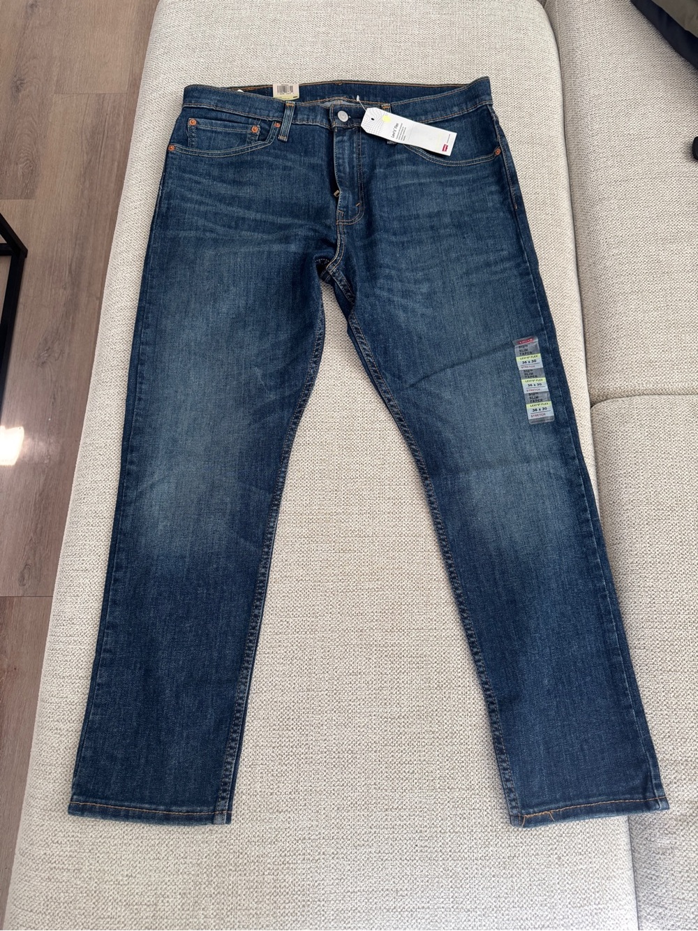 Levi's 512 Slim Taper Jeans - Dark Indigo - Picture 4 of 5